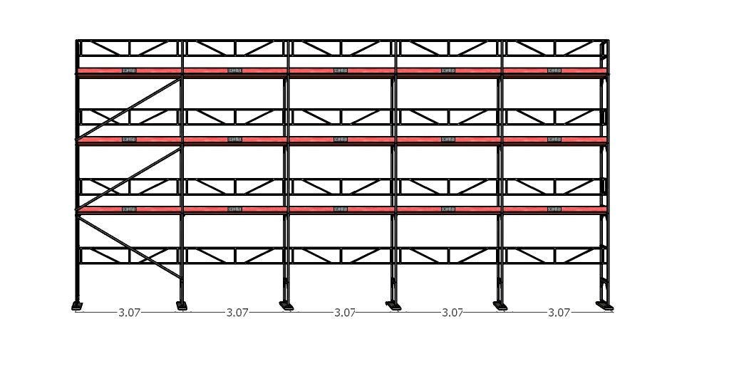 Ramställningspaket (15x8m)