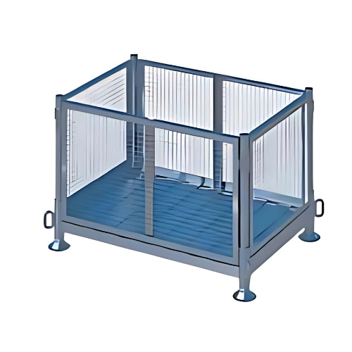 Materialhäck med nät