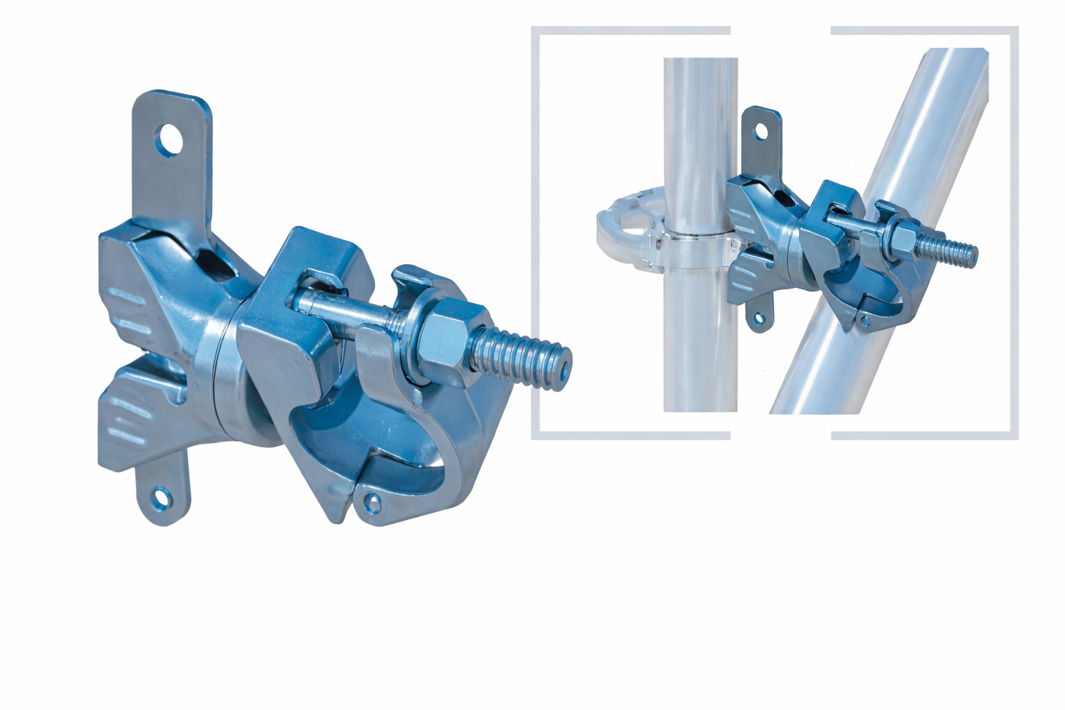 Swivel wedge coupler