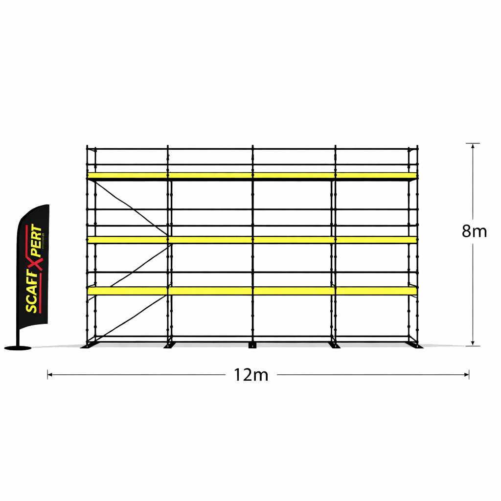 Modular scaffolding package (12 x 8 m)