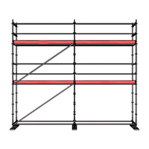 Modulställningspaket (6 x 6m)