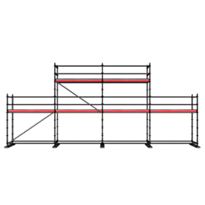 Modulställningspaket (12 x 4m + gaveltopp)