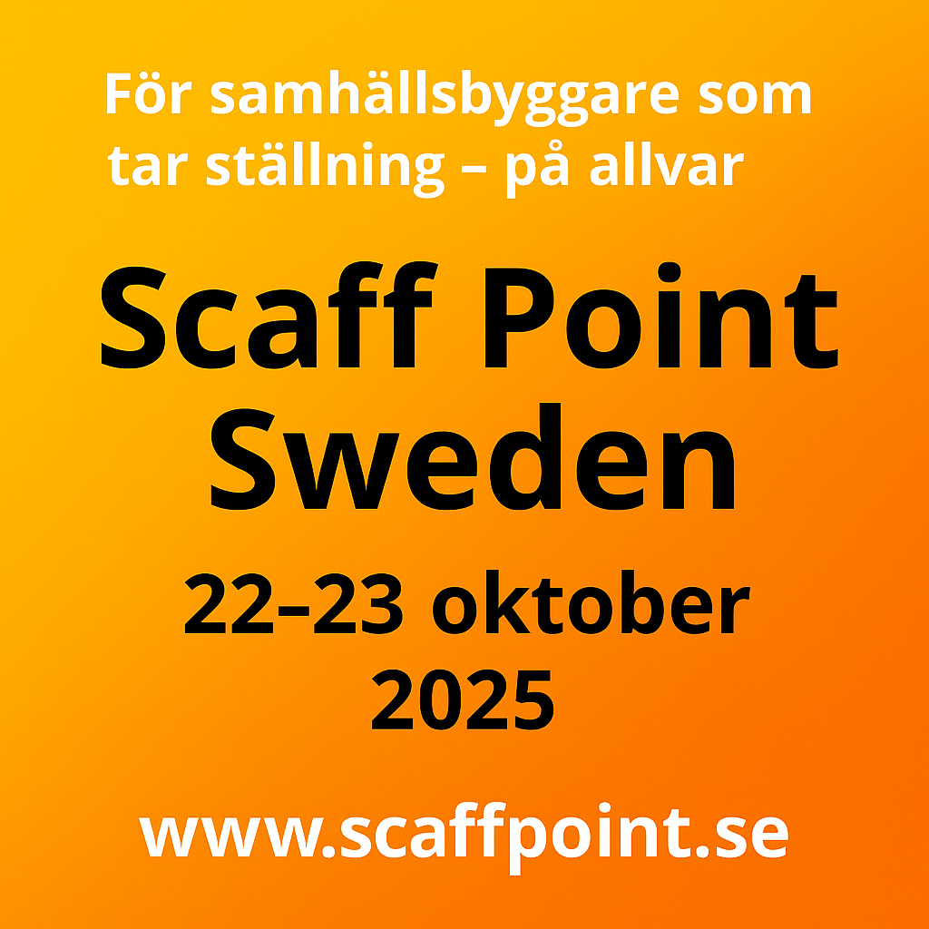 Träffa oss på Scaff Point Sweden 2025