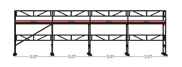 Ramställningspaket (12 x 4m)