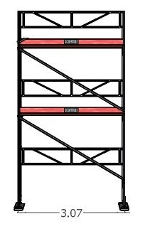 Ramställningspaket (3 x 6)