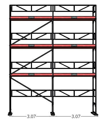 Ramställningspaket (6x8m)