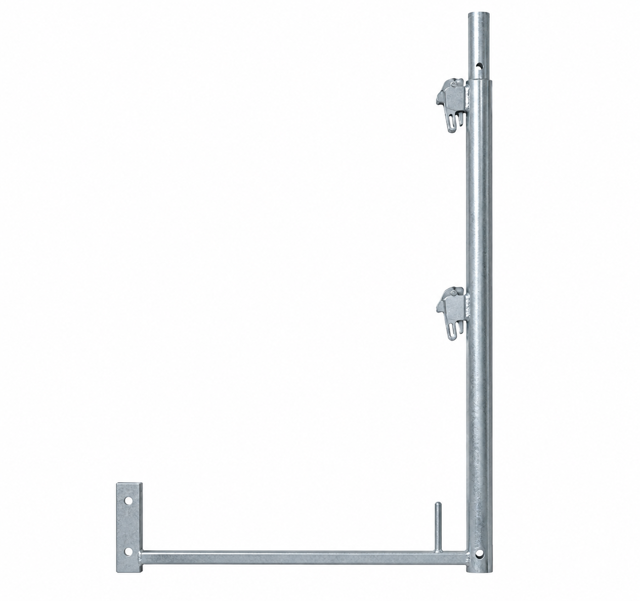 L-ram alu 0,73 x 1,0m med tapp