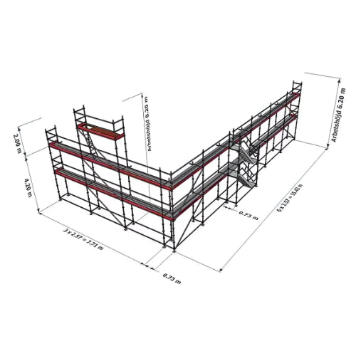 Modulpaket Halva Villan 148m2 2,57 fack