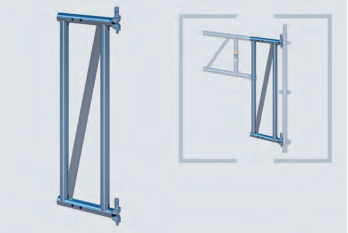 Adapter för fackverksbalk, universal