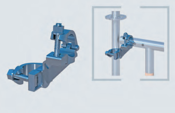 Koppling till fackverksbalk