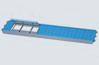 Stegplattform aluminium