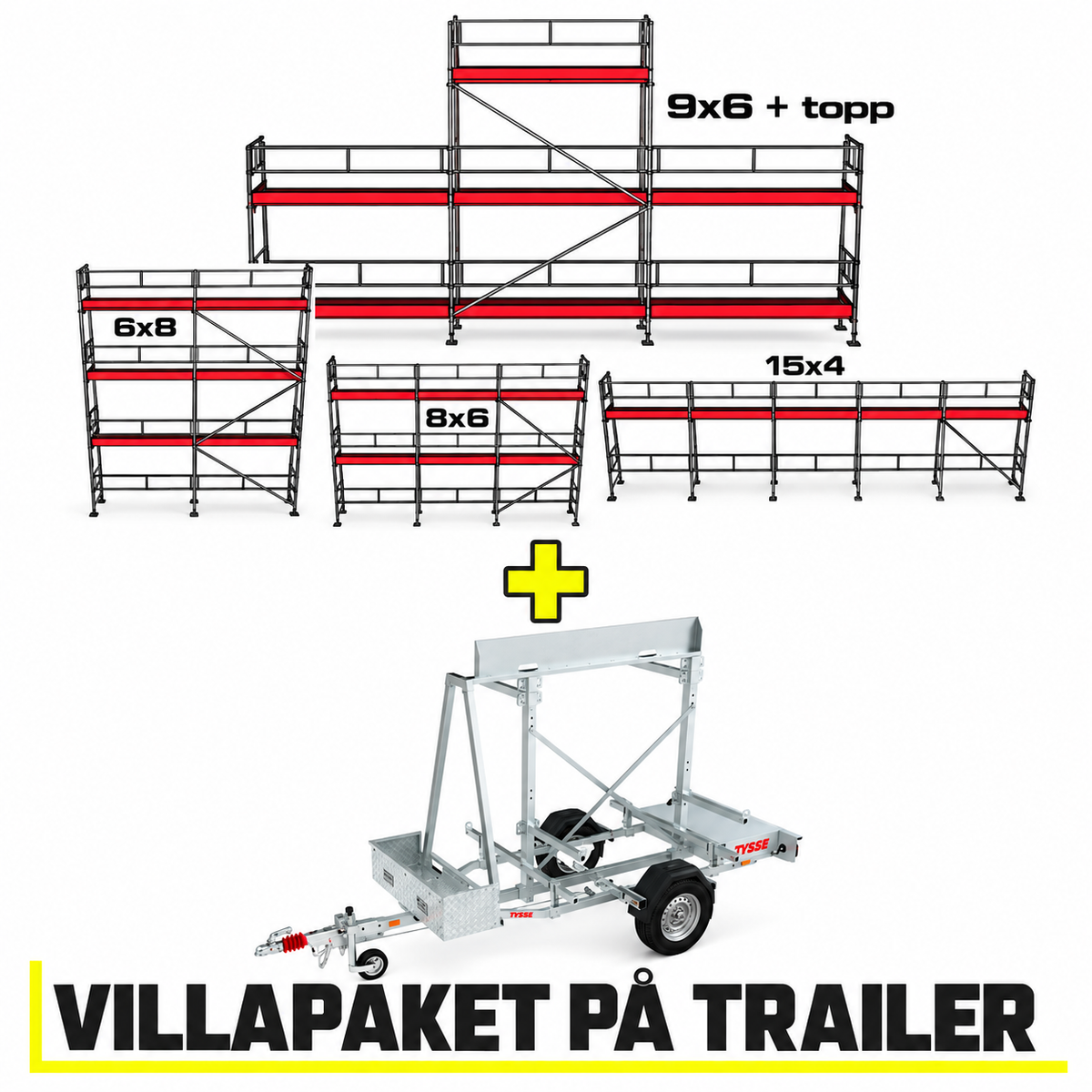 Ramställning lilla villapaketet + trailer